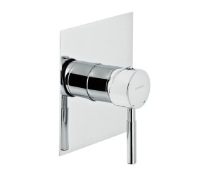 Built-in single lever shower mixer